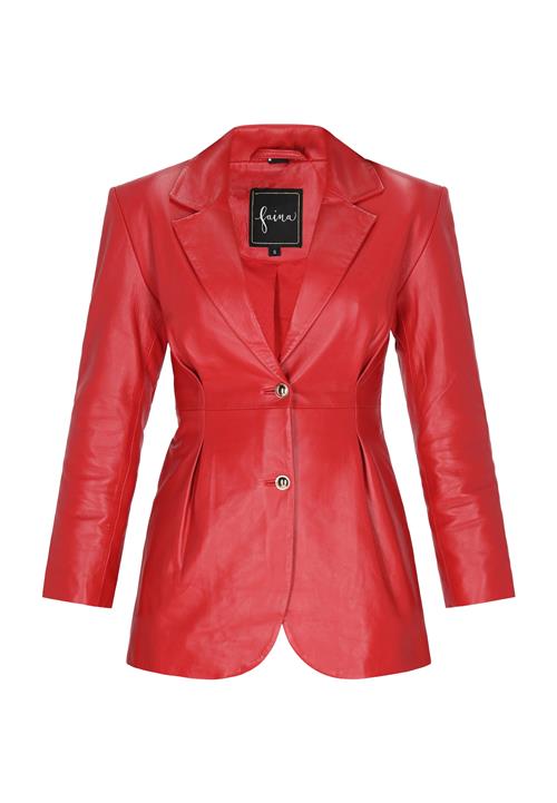 faina Overgangsjakke  rød