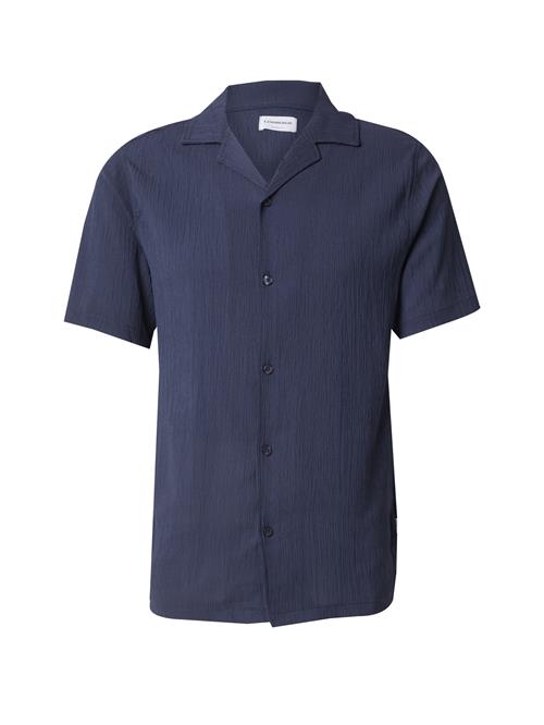 Lindbergh Skjorte  mørkeblå