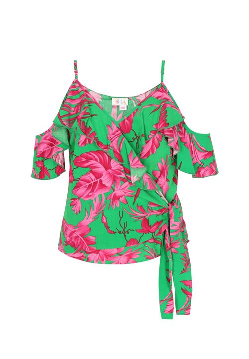 IZIA Overdel 'Fashion Look'  grøn / pink