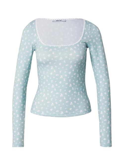 ABOUT YOU Shirts 'Wanda'  mint / hvid