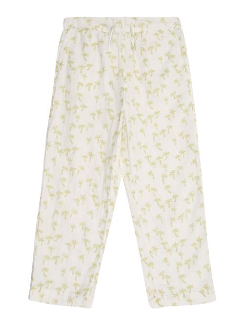 Only Mini Bukser 'KMGPalm Thyra'  lysegrå / lime