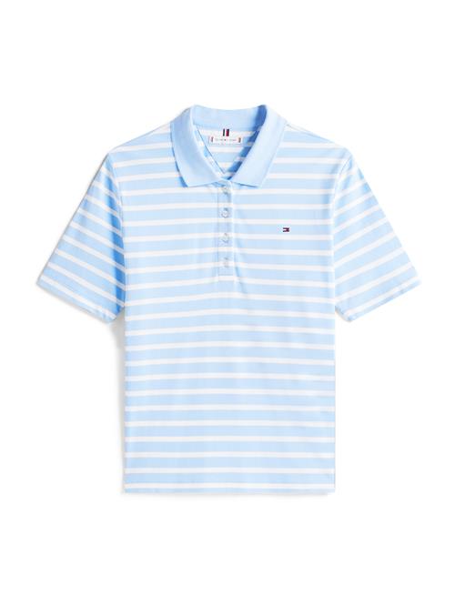 TOMMY HILFIGER Shirts '1985'  pastelblå / hvid