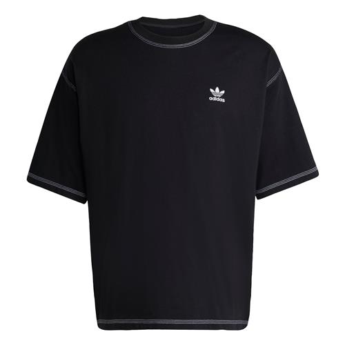 ADIDAS ORIGINALS Bluser & t-shirts 'Trefoil Essentials'  sort / hvid
