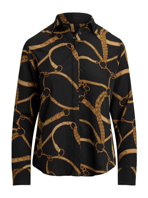 Lauren Ralph Lauren Bluse  brun / umbra / sort