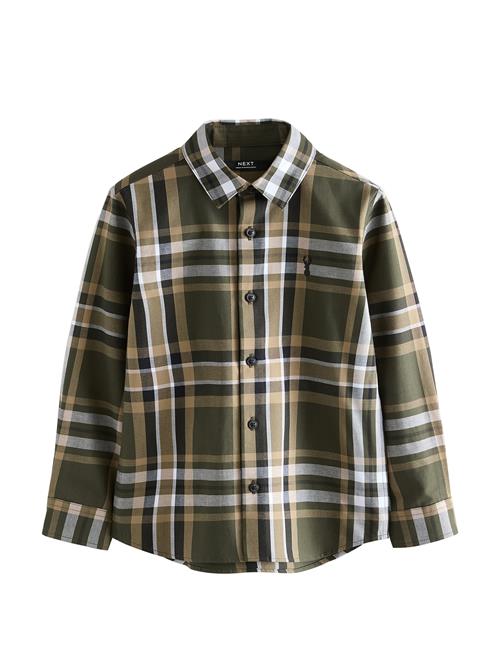 Next Skjorte  khaki / oliven / gran / hvid