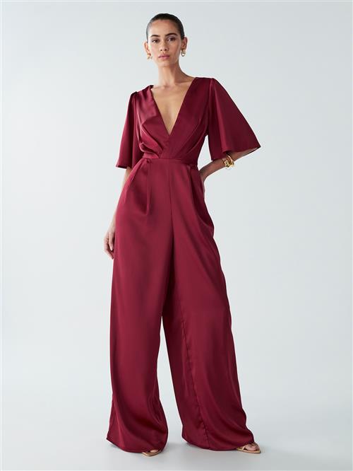 Willa Jumpsuit 'Omaha'  burgunder