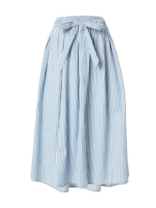 Herrlicher Nederdel 'Cendrine'  lyseblå / hvid