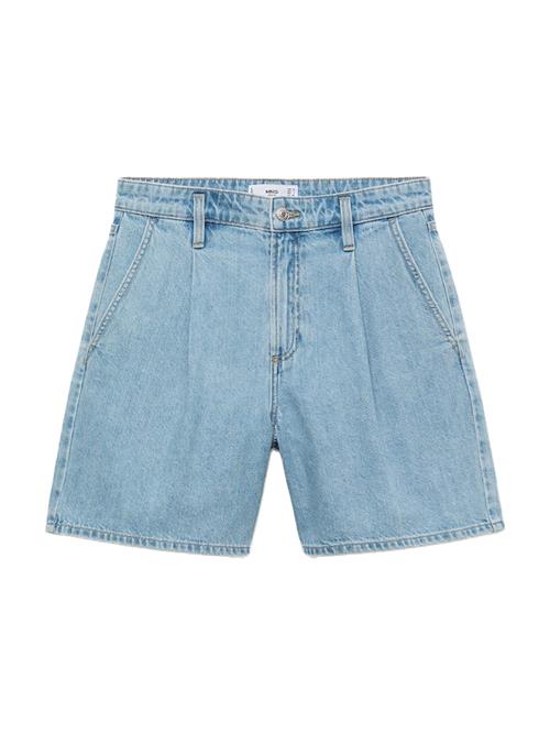 Se MANGO Jeans med lægfolder 'MARINA'  lyseblå ved About You