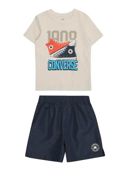 CONVERSE Sæt  lysebeige / navy / azur / orange