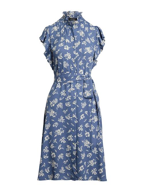 Lauren Ralph Lauren Blusekjole  lysebeige / safir