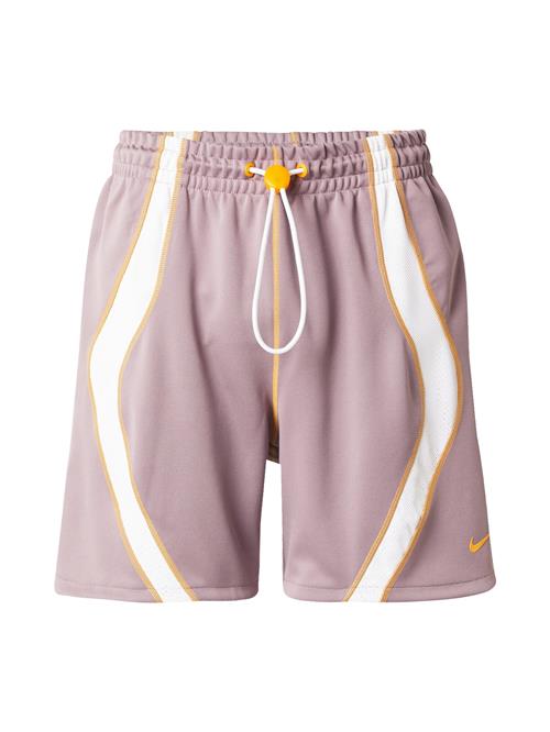 Nike Sportswear Bukser  taupe / orange / hvid