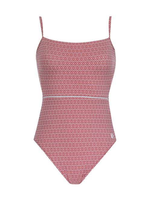 OLYMPIA Badedragt  rød / hvid