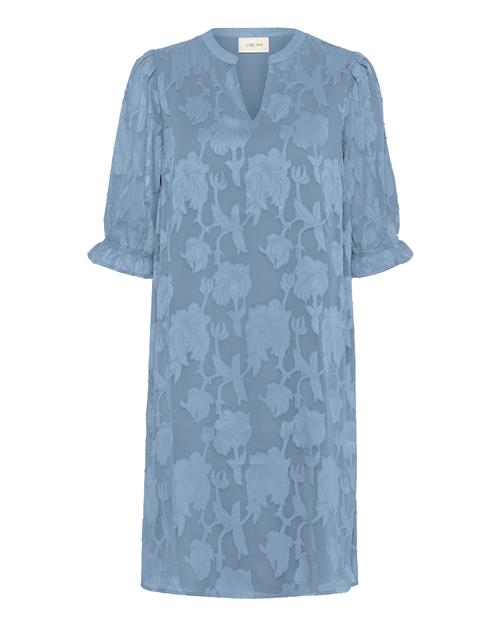 Cream Kjole 'Yana'  dueblå