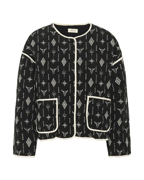 Cream Overgangsjakke 'Naomi'  sort / hvid