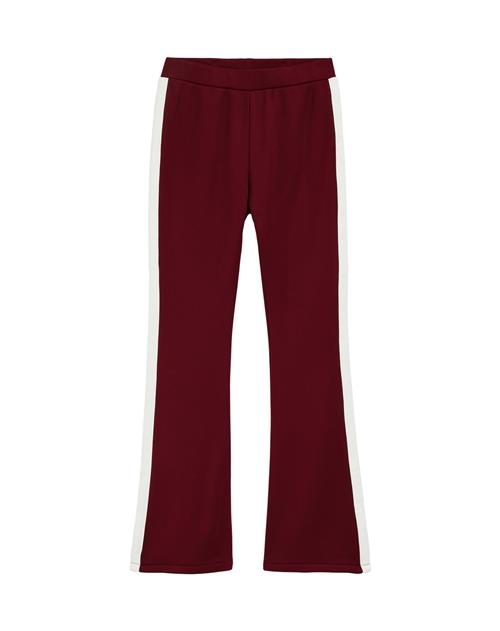 WE Fashion Leggings  burgunder / hvid