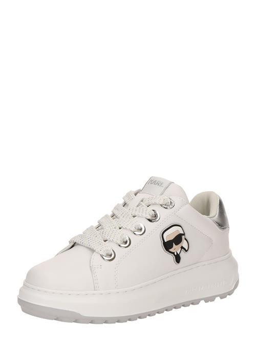 Karl Lagerfeld Sneaker low 'KAPRI LUG'  sand / sort / sølv / hvid