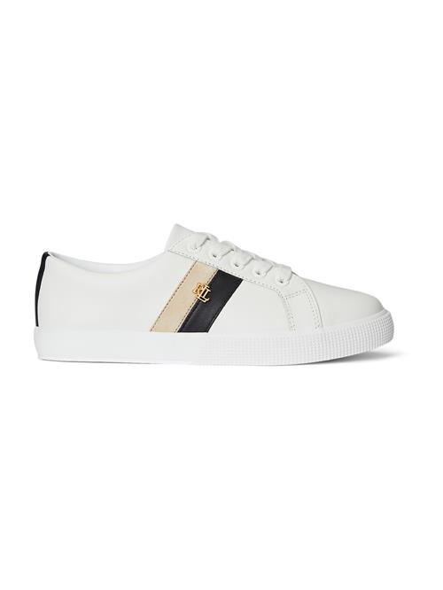Lauren Ralph Lauren Sneaker low 'JANSON II'  kit / sort / hvid