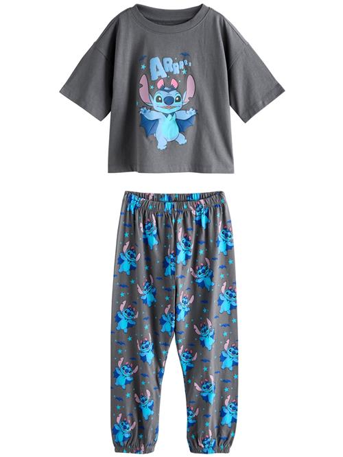Next Nattøj 'Disney Lilo and Stitch Halloween'  blå / mørkegrå / lysviolet / lyserød
