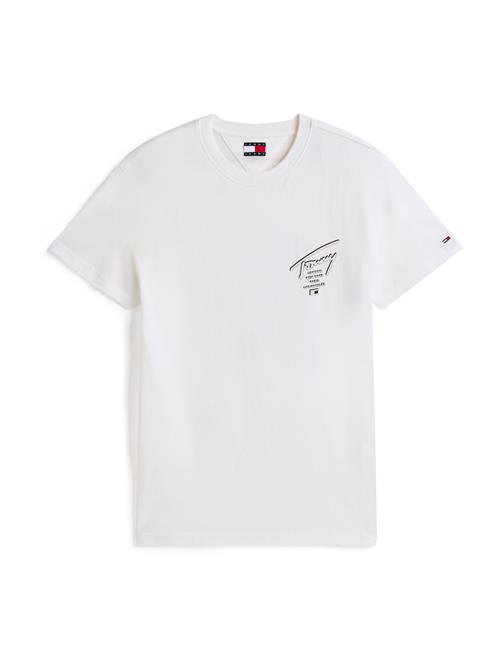 Tommy Jeans Bluser & t-shirts 'City'  sort / hvid