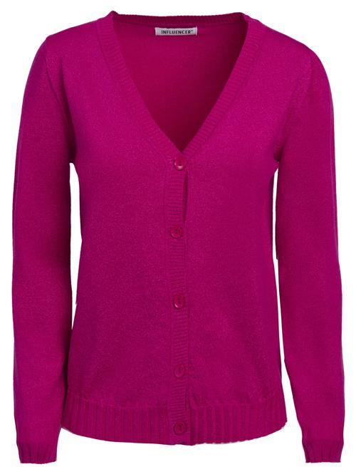 Influencer Cardigan  fuchsia