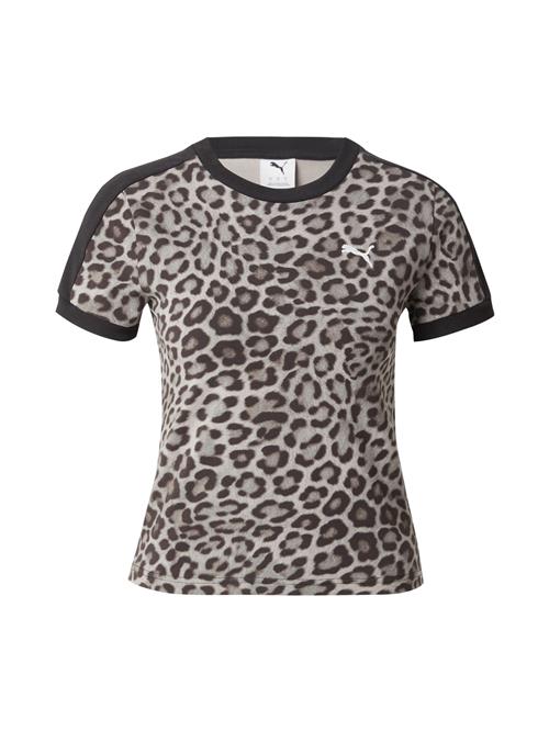 PUMA Shirts 'T7 Leo Luxe'  grå / sort