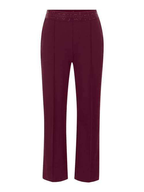 Rich & Royal Bukser med fals  bordeaux / sort