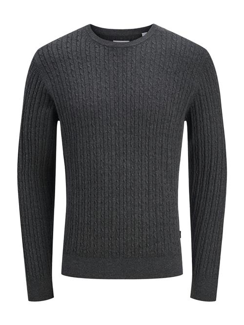 JACK & JONES Pullover 'JJEEMIL'  mørkegrå