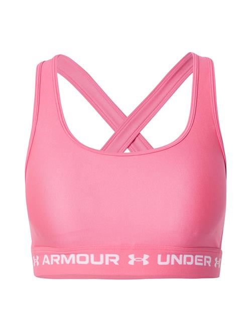 UNDER ARMOUR Sports-BH  pink / hvid