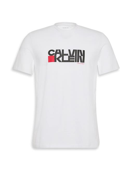 Calvin Klein Jeans Bluser & t-shirts  rød / sort / hvid