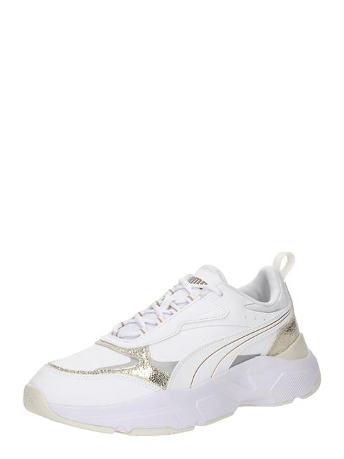 PUMA Sneaker low 'Cassia'  guld / sølv / hvid