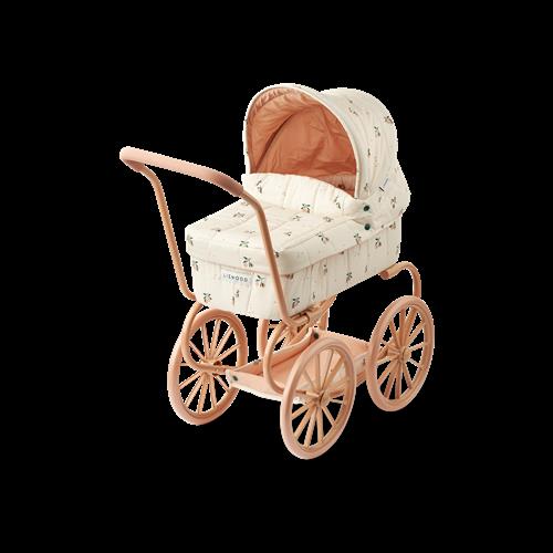 Liewood Adaline Dukkevogn Peach / Sea Shell  Peach / Sea Shell-OS  Beige  One Size 3 Y+ unisex