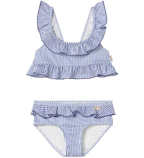 Se MarMar Bikini - Swira - Bolich Blue Stripe hos KidsWorld