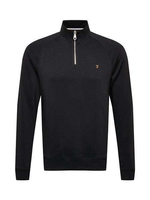 FARAH Sweatshirt 'JIM'  orange / sort