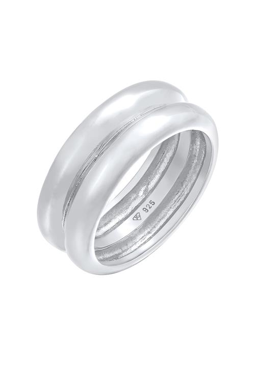 ELLI PREMIUM Ring 'Chunky'  sølv