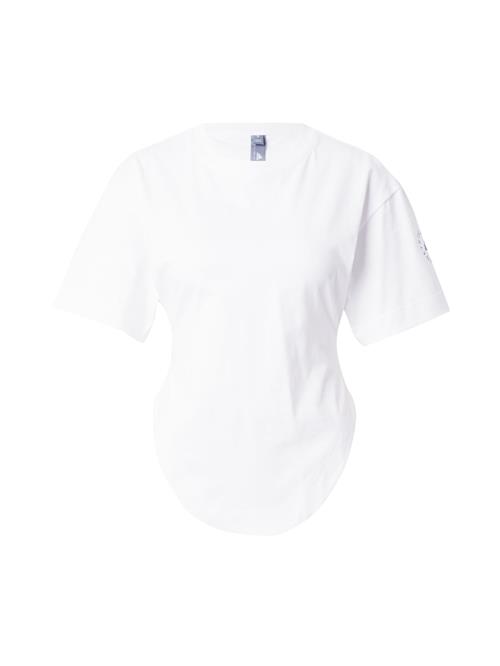 Se ADIDAS BY STELLA MCCARTNEY Funktionsbluse 'Curfed Hem'  hvid hos About You