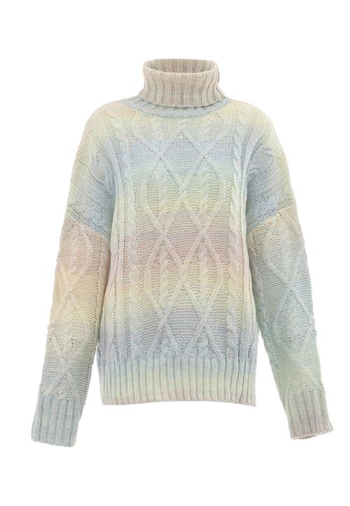 MYMO Pullover  lyseblå / lysegul / mint / lyserød