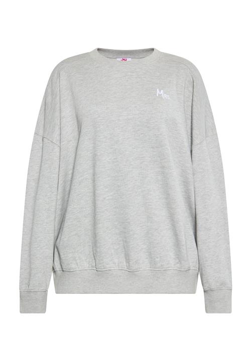MYMO Sweatshirt  lysegrå / hvid