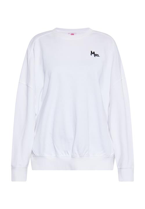 MYMO Sweatshirt  sort / hvid