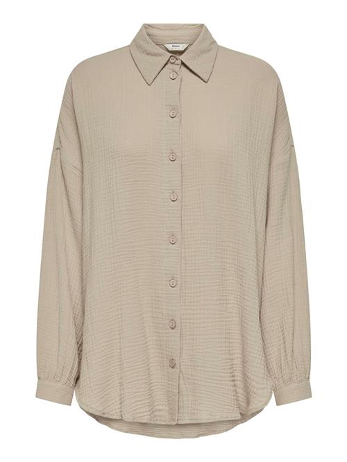 ONLY Bluse 'Thyra'  mørkebeige