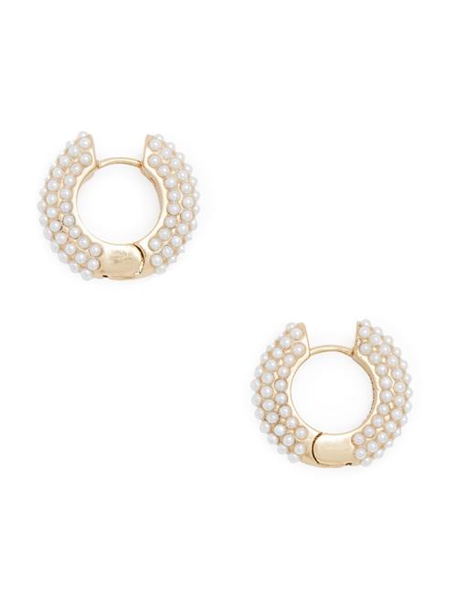 AllSaints Øreringe  guld / perlehvid