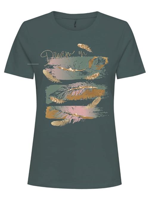 ONLY Shirts 'ONLKITA'  gylden gul / guld / gran / lys pink