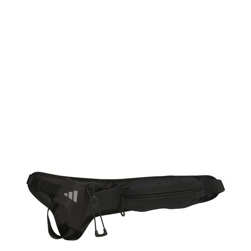 ADIDAS PERFORMANCE Sportsbæltetaske 'Running Bottle'  grå / sort