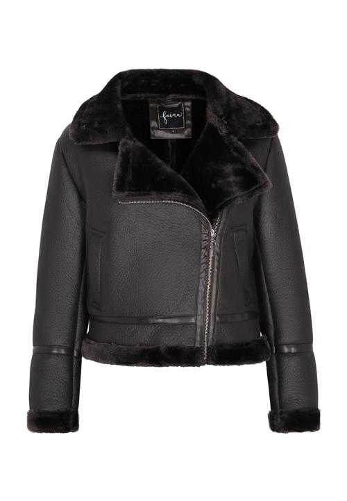 faina Overgangsjakke  mørkebrun