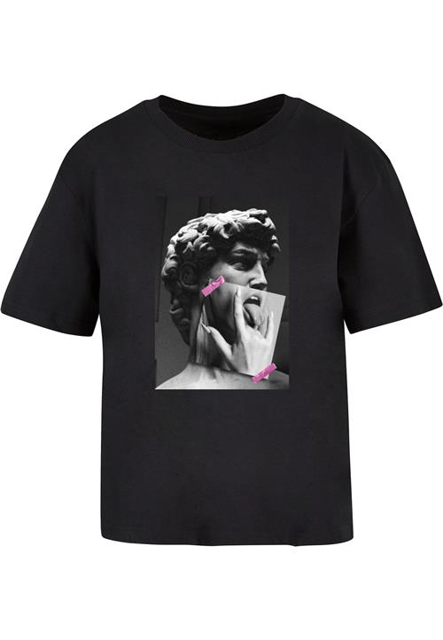 Miss Tee Shirts 'Tongues Out'  pink / sort / hvid