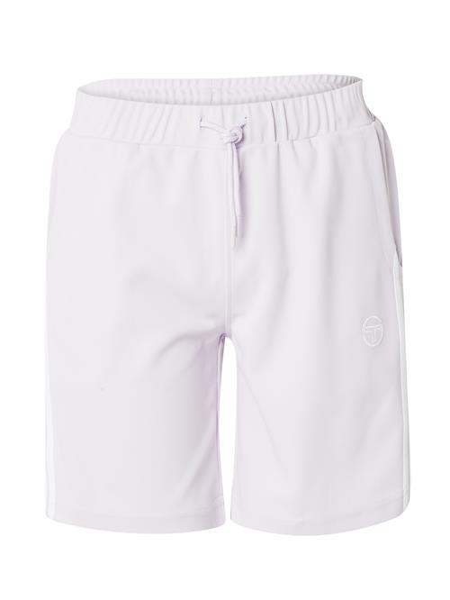 Sergio Tacchini Bukser 'New Young Line'  pastellilla / hvid