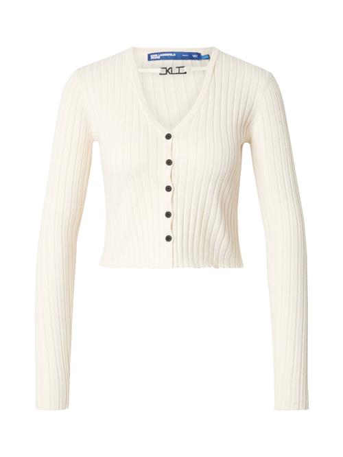 KARL LAGERFELD JEANS Cardigan  uldhvid