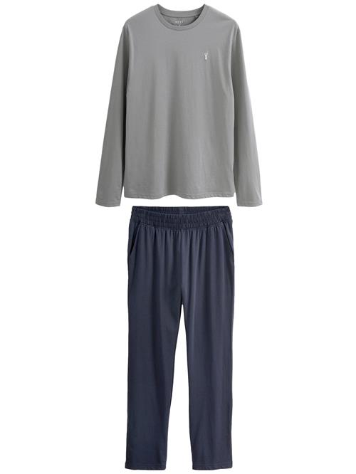 Next Pyjamas lang  navy / grå