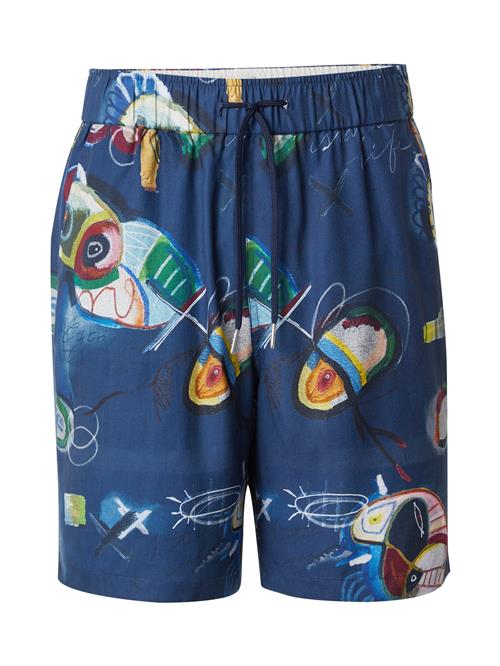 SCOTCH & SODA Bukser  navy / jade / mørkeorange / carminrød