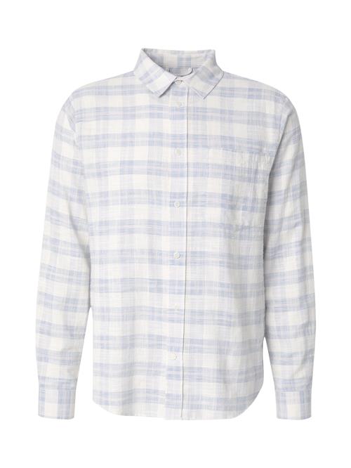 ARMEDANGELS Skjorte 'FLAAVIEN'  røgblå / hvid