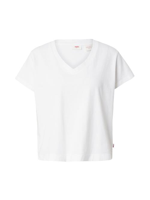 LEVI'S ® Shirts 'Boxy V-Neck Tee'  hvid